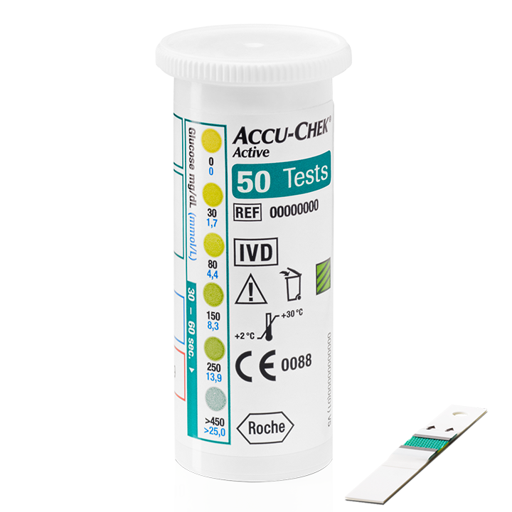 Testy paskowe Accu-Chek Active (50 szt.) image number 1